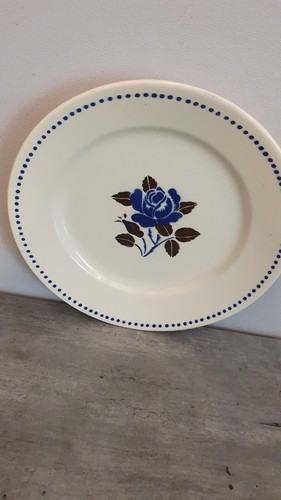 Ancienne assiette plate - ,