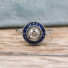 Bague de fiançailles vintage