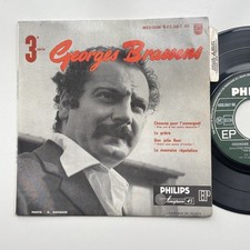 French EP Georges Brassens – 3e Série Chanson pour l'Auvergnat PHILIPS 432067