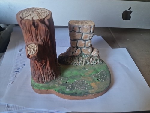Decor tronc arbre santonnier - decor,