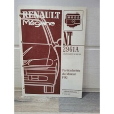 Renault Megane 1 - Manuel Particularites Moteur F8Q - NT2961