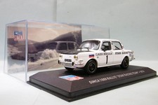 Altaya / Ixo - SIMCA 1000 RALLYE I SRT Star Racing Team 1974 blanc BO 1/43