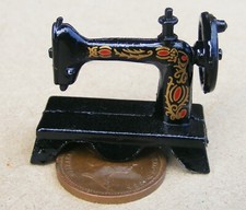 Poupées Maison Métal Noir