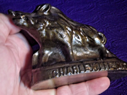 Sculpture sanglier fonte - sanglier, en