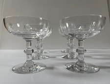 6  coupes Champagne Cristal BACCARAT Art de la Table ancienne avant 1936 XIX XXé