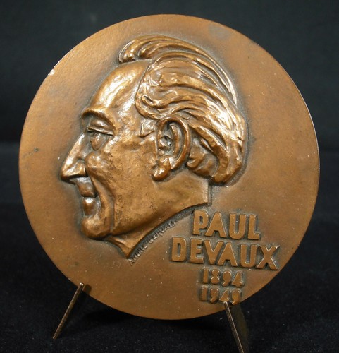 Médaille paul devaux - médaille, artiste