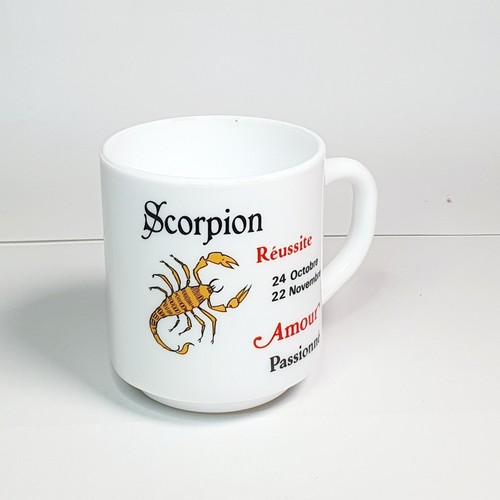 Ancien mug tasse - mug, scorpion