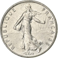 France, 1/2 Franc, Semeuse, 1991, Paris, Nickel, TTB, Gadoury:429, KM:931.1
