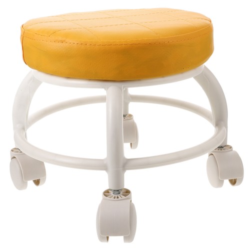 Tabouret bas roulettes - bas, à