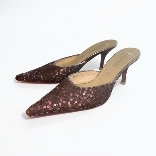 Balmain mules femme marron - , eu