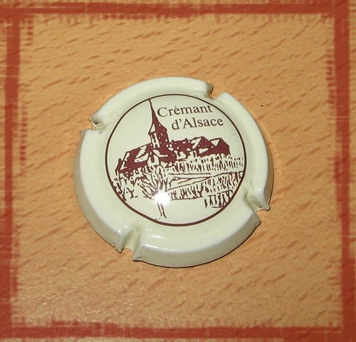 Capsule crémant alsace - capsule,