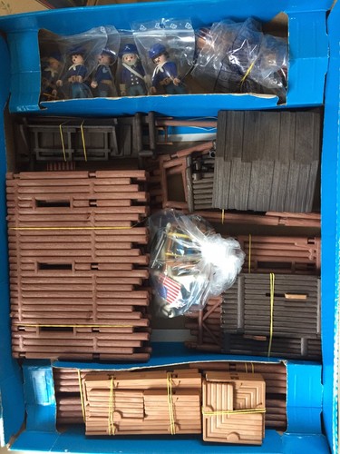 Playmobil vintage fort bravo - vintage,