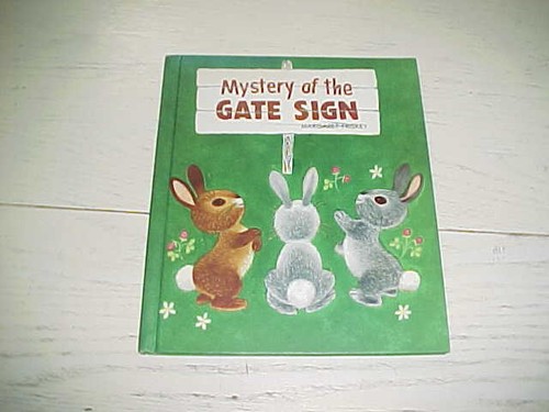 1958 mystery the gate sign - 1958,