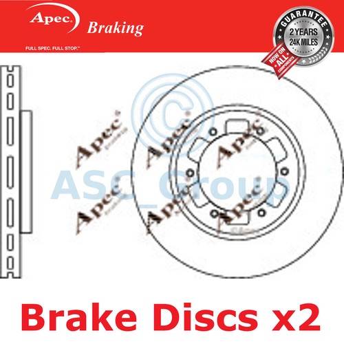 Apec braking 310mm ventilé - 2x,