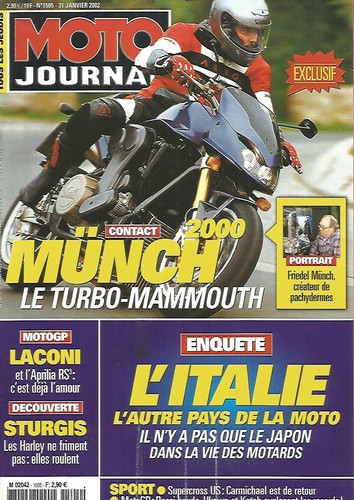 Moto journal 1505 munch - journal, n°1505