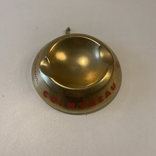 Cendrier Liqueur Cointreau Tôle Dorée AE