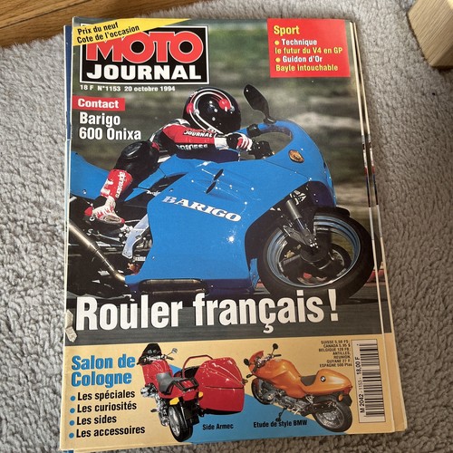 Moto journal 1153 essai - journal,