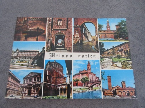 Carte postale vintage - carte, italie