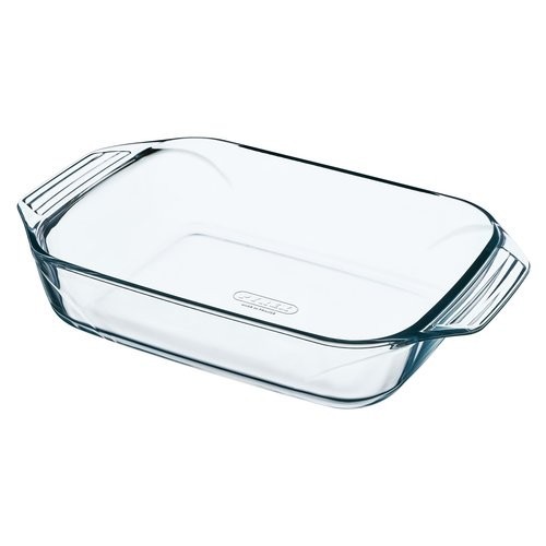 Pyrex plat rectangulaire - plat, en