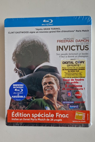 Invictus steelbook blu ray - steelbook, blu-ray
