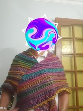 châle Tricoté Main