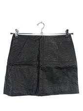 Jupe cuir synthétique - h&m,