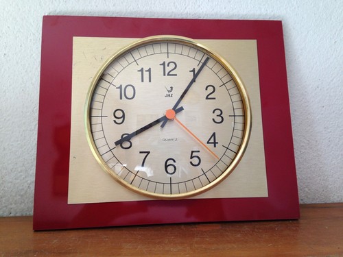 Horloge pendule formica - , rouge
