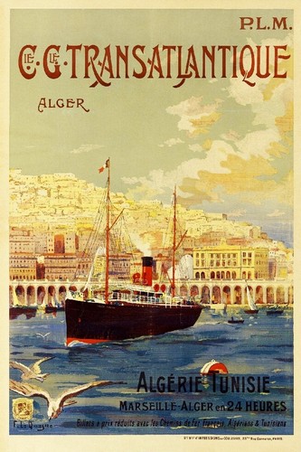 Cie transatlantique alger rdun - cie,