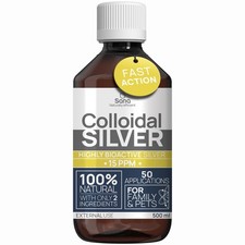 Argent Colloïdal 15PPM 500 ml