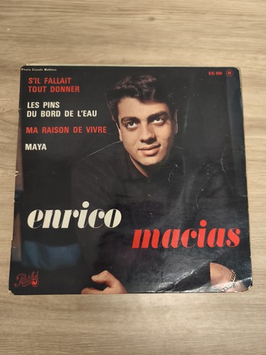 Vinyle tours enrico macias - tours,