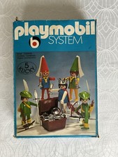 Boîte Playmobil Système Vintage Médiéval Set Chevaliers Et Dames 3263