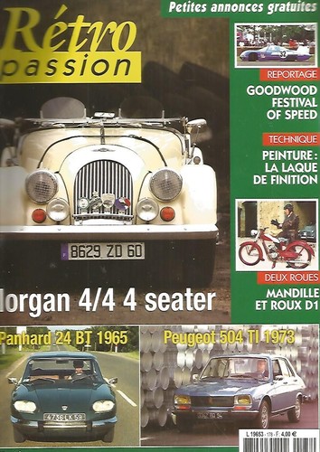Retro passion 178 morgan - retro, n°178