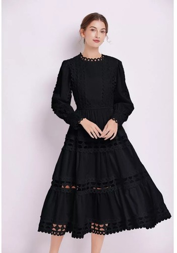 Robe longue élégante - longue, bohoo