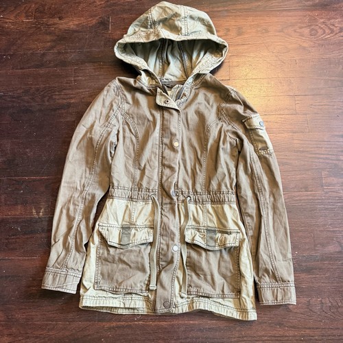 Hollister parka jacket womens - hollister,