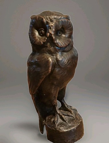 Chouette bronze eugène - chouette,