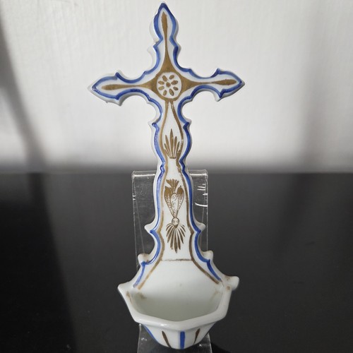 Bénitier porcelaine de - porcelaine,