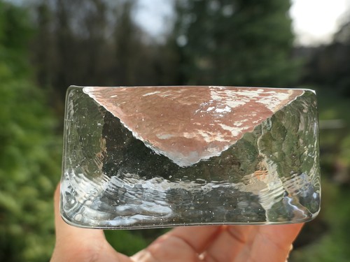 Cendrier carre cristal - cendrier,