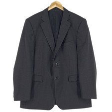 Veste Blazer Strellson En Laine Vierge Grise Pour Hommes Taille EU 52 UK/US 42