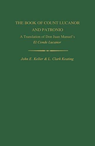 The book count lucanor and - book,