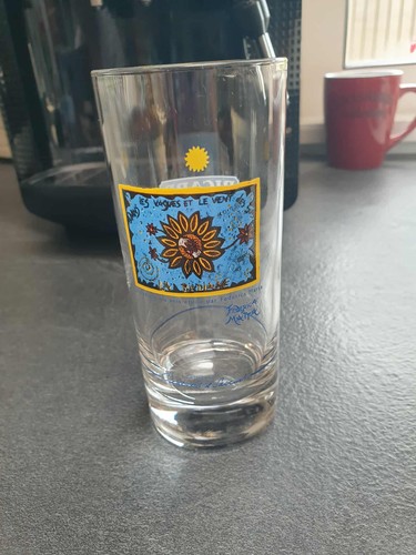 Verre tube ricard - tube, "ricard"