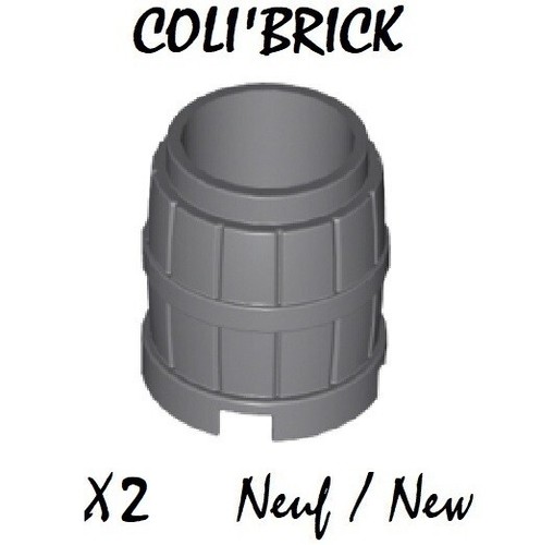 Lego 2489 baril container - 2489, 2x
