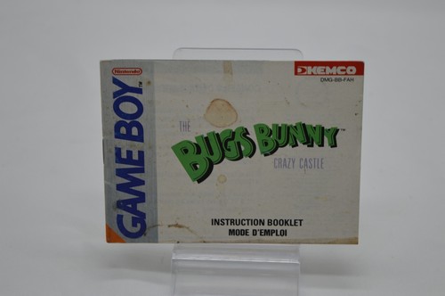 Notice jeu bugs bunny - notice,