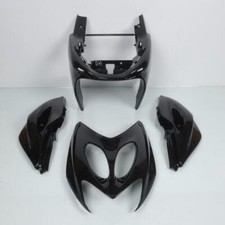 Kit carénage P2R pour scooter Yamaha 50 Aerox 1997 à 2020 noir brillant Neuf