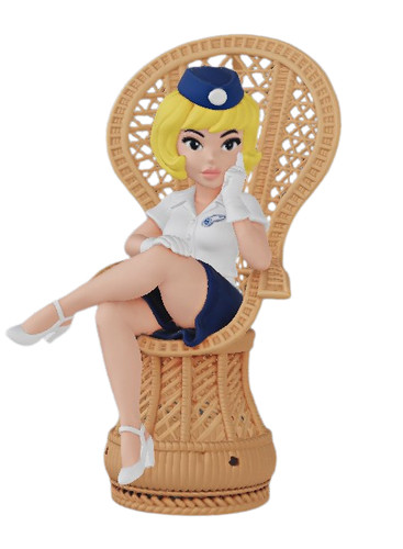 Figurine natacha hotesse - figurine,