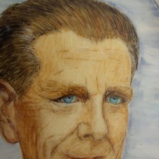 Cadre vintage miniature laiton