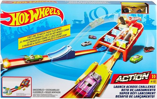 Hot wheels piste - piste, lanceur