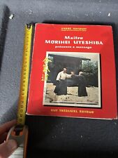 LOT 6 Livres ARTS MARTIAUX karaté Aïkido Morihei Ninjas Nin Jutsu