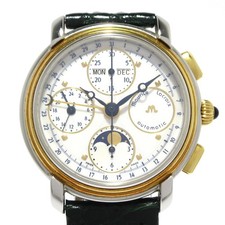 Montre d'occasion MAURICE LACROIX triple calendrier phase de lune