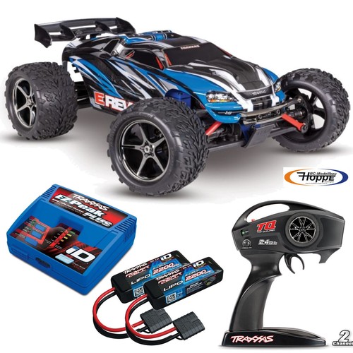 Traxxas revo 4x4 bleu - 4x4,
