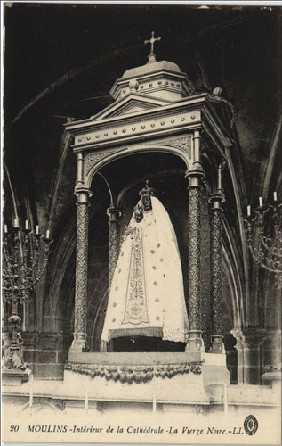 Cpa moulins interieur la - interieur,